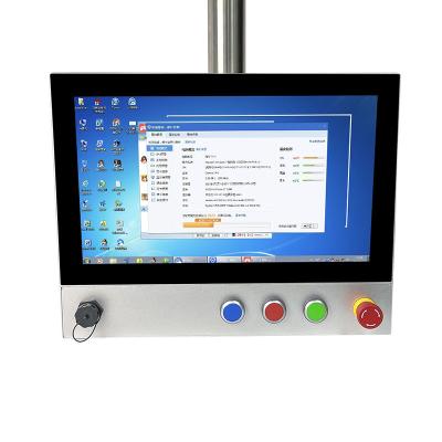 China RAFI FS22 Button All In One HMI Panel PC TPM2.0 IP65 touch screen monitor for sale