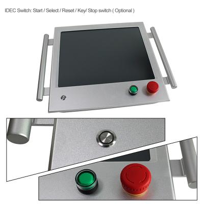 China Button Integrated 17in HMI Panel PC Touch Screen Device Control OEM ODM for sale