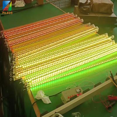 China 20mm Digital Meteor Shower Lluvia LED Luces de cuerda Iluminado Fluorescente direccionable en venta