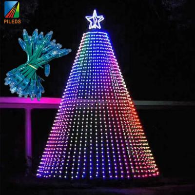 China Ip68 Outdoor Ws2811 LED Pixel String 12mm 5V with 3 channels for sale