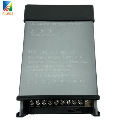 China Switching 24V LED Power Supply 400W Rainproof With Aluminum Alloy Shell for sale
