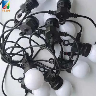 China Commercial LED Point Light , Warm White festoon string lights outdoor 24V 10m 20m for sale