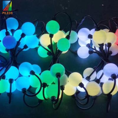 China 360 Degree RGB LED Pixel Ball 35mm 50mm 3D For Christmas Lighting for sale