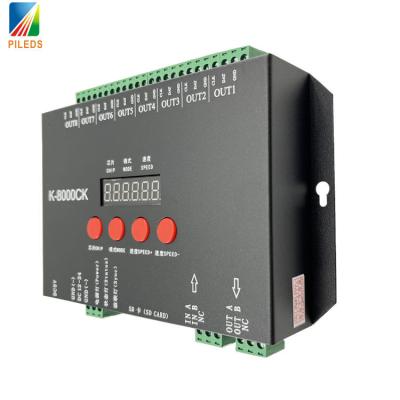 China K8000CK Digital DMX LED Controller With SD Card LedEdie Software Programming for sale