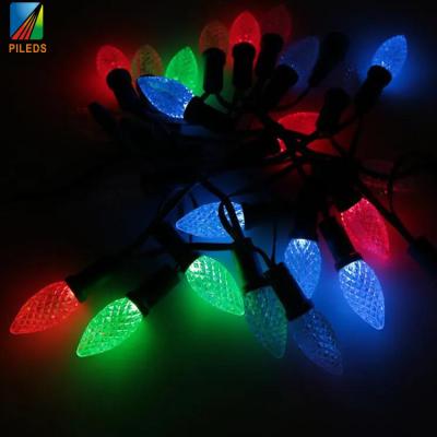 China Ws2811 RGB LED Luz de Natal de Cordel Câmbio de cor IP65 à prova d'água à venda