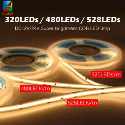 China DC12V 24V LED-Bandlichtband 480Leds 8mm IP20 Dotless Flexibel zu verkaufen