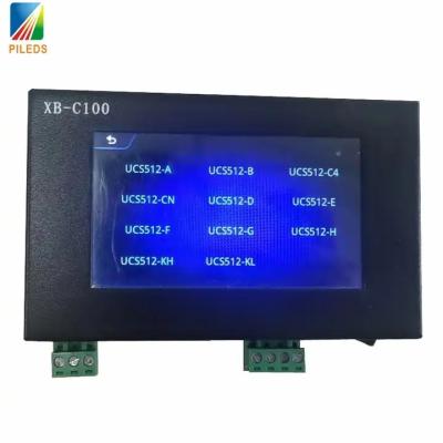 Chine XB-C100 DMX contrôleur LED RGBW RGB DMX rédacteur d'adresses 5 broches à vendre