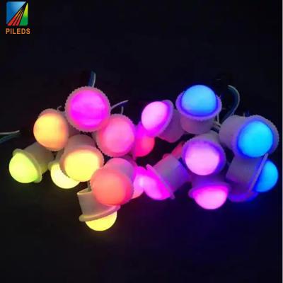 Cina Amusement LED pixel 3 punti 26mm cabochon LED attrezzature di parco di carnevale cavalca luci che cambiano colore 5050smd rgb 12v in vendita