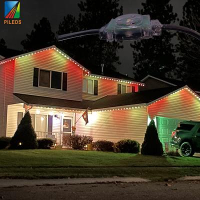 China Dc48V LED pixel Point Lights Outdoor Addressable Led Strip Phone Controlled Permanent Lights for sale