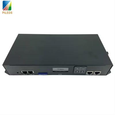 中国 Madrix Software 8 Ports With SD card SPI led controller Artnet DMX offline control led rgb stage lighting controller 販売のため