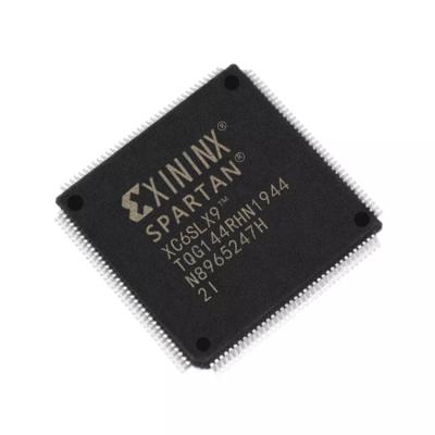 中国 XC6SLX9-2TQG144I XILINX FPGAの破片電子ICの破片TQFP-144 販売のため