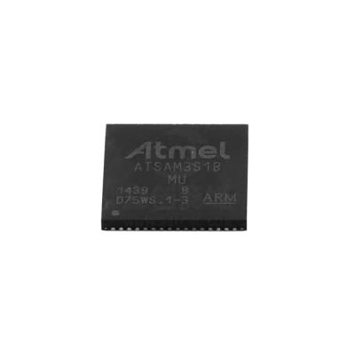 China ATSAM3S1BB-MU CHIPS Micro Power Integrated Circuits Low quad operational  QFN-64 for sale