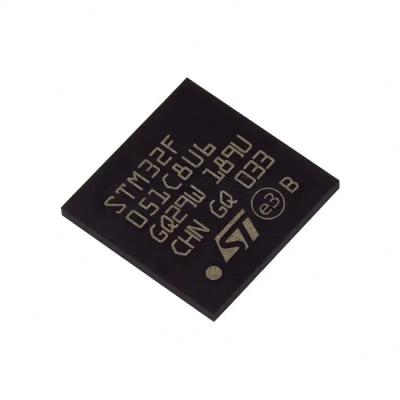 China STM32F051C8U6 ST Micro Chip MCU with 256KB Flash Memory and 80MHz Clock for sale