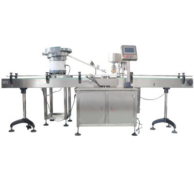 China Automatic Olive Oil Stelvin Caps Sealing Machine Four Threading Knives Glass Bottle Vial ROPP Capper for sale