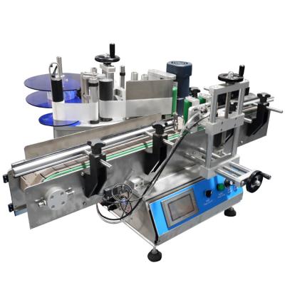 China Portable Pasting Labeling Applicator For All kinds of Labels Round Bottle Sticker Labeling Machine for sale