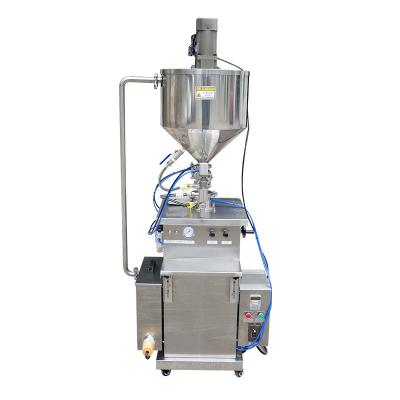 China Peanut Pump Oil Dispenser Fevikwik Tube Filling Machine Liquid Semi-Automatic Butter Filling Machine for sale