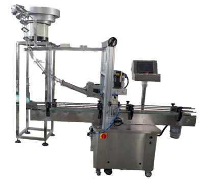 China Brand New Drinks Sealing Metal Can Screw Cap Glass Automatic Bottle Filling and Capping Machine for sale