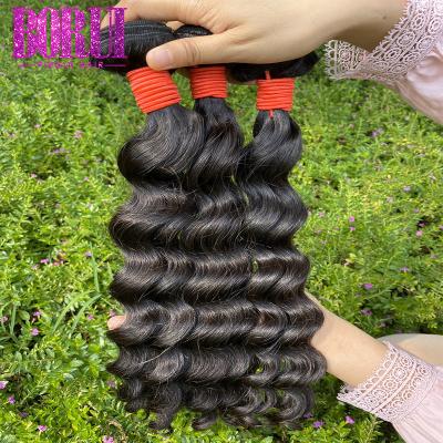 China Unprocessed Virgin Hair Natural Wave Pure Human Hair Bundle Soft Smooth for sale