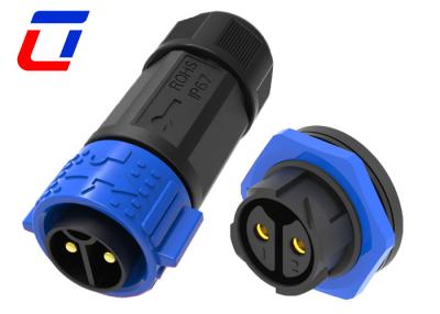 China IP67 7AWG Circular Waterproof Male Female Connector 600V Stable Performance for sale