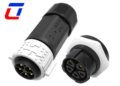 Китай 600В IP67 водонепроницаемый соединитель кабеля питания M25 5 пин круговой соединитель продается