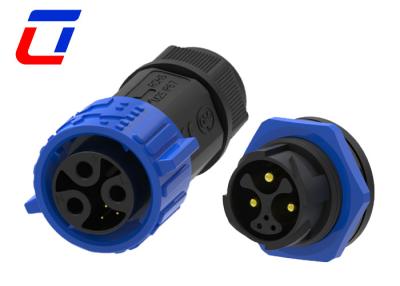 China 3 pin 50A Multi Pin Connectors Waterproof Wire To Board 6 Pin Male Female Connector for sale