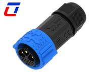 Quality 30A 3 Pin Waterproof Cable Connector IP67 16 Pin Self Locking Multi Core for sale