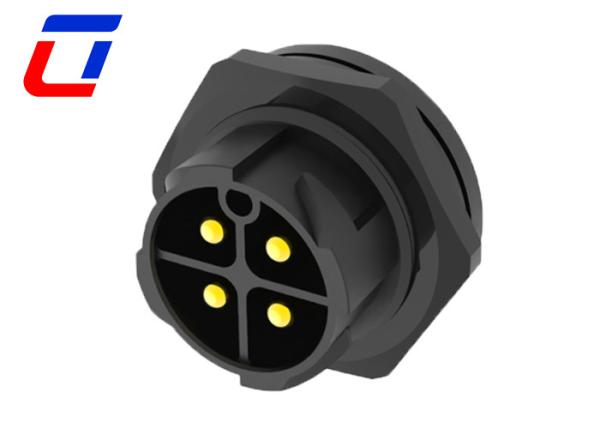 Quality Industrial Plastic 50A Waterproof Male Female Connectors IP67 600V 4 Pin for sale