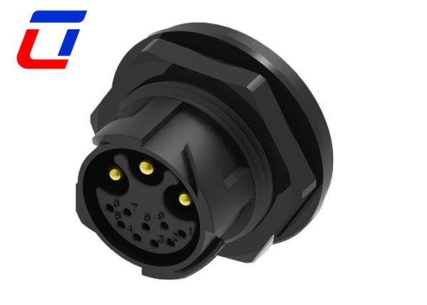 Quality 3 Pin 30A Waterproof Male Female Connector Industrial 12 Pin Plug And Socket for sale