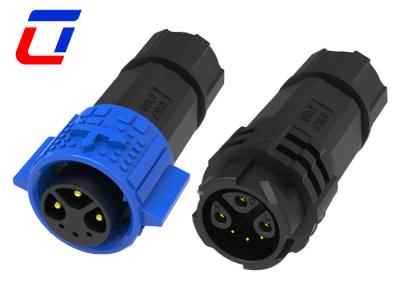 China Multi Pin Circular M19 Waterproof Connector 3+3 Pin Signal And Power Connectors for sale