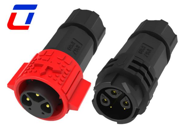 Quality 3+2 IP67 Multi Pin Connectors Waterproof M19 Circular Cable To Cable Connector for sale