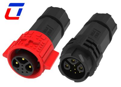 중국 빨간색 멀티 핀 방수 원형 연결기 PA66 8 핀 원형 연결기 판매용