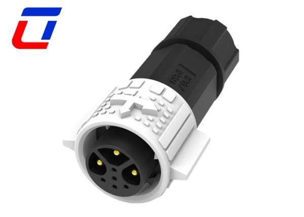 Quality M19 Multic Pin Male To Female Cable Connectors Waterproof 3 Power 5 Signal IP67 for sale