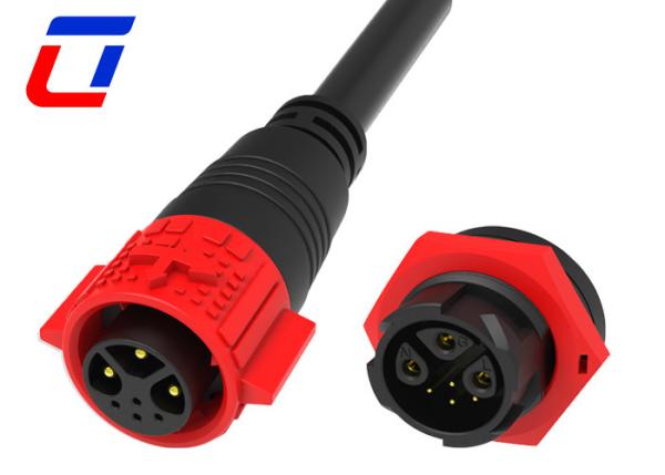 Quality M19 PA66 300V Multi Pin Connectors Waterproof Quick Connect Wire Connectors for sale