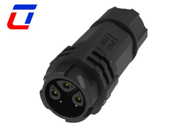 Quality 3+2 Pin Waterproof Male Female Connector 15A Circular Power Signal Connector for sale