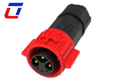 Quality Male Female IP67 Waterproof Electrical Wire To Wire Connectors 6 Pin 15A for sale