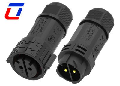 China IP67 50A Outdoor Waterproof Connector 2 Pin Male Female Power Connector for sale