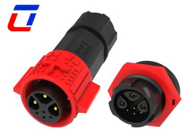 China 300V Wire To Board IP67 Waterproof Connector 3 Pin Male Power 4 Pin Female Signal for sale