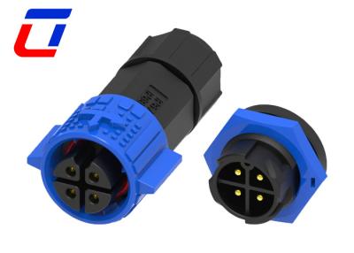 China 15A 4 Pin Waterproof Power Led Quick Connector For Electric Power Equipment for sale
