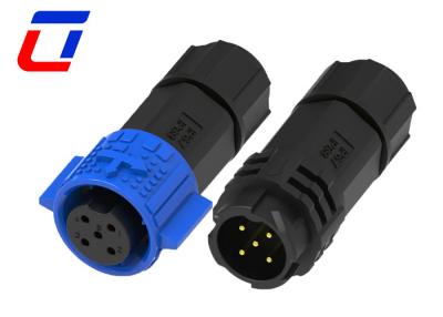 중국 10A 5 핀 방수 LED 커넥터 M19 풍경 조명 전선 커넥터 판매용