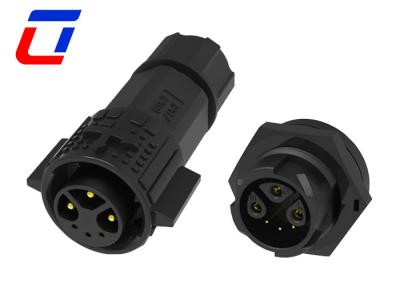 China 3+3 Pin Signal And Power Connector 6 Pin Waterproof Automotive Connectors for sale