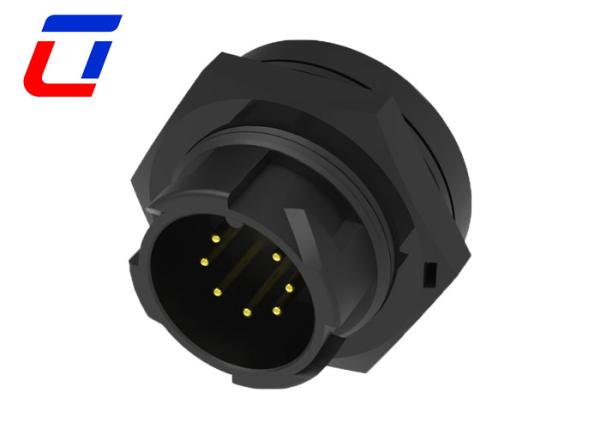 Quality M19 Quick Connect Waterproof Circular Connector 7 Pin Wire To Board Connectors for sale