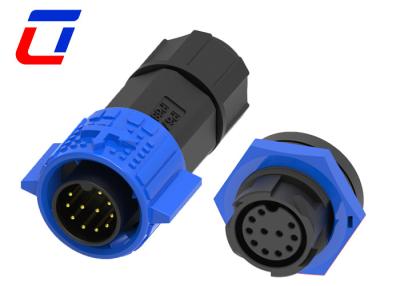 China DC 5V 24V 60V 12V Waterproof Connector 11 Pin Round Connector Types Data Coupling for sale