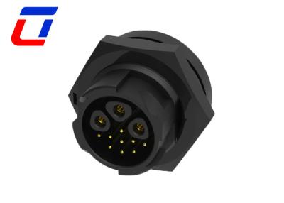 Quality 3 9 Pin IP67 Multi Pin Connector Types Waterproof Data And Power Connection for sale