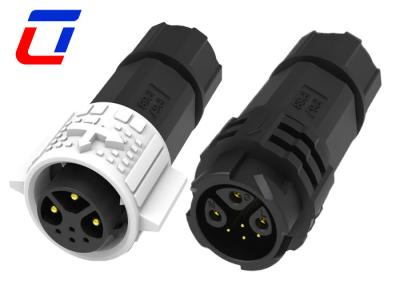 China 3+4 Multi Pin Waterproof Male Female Connector High Performance Materials for sale