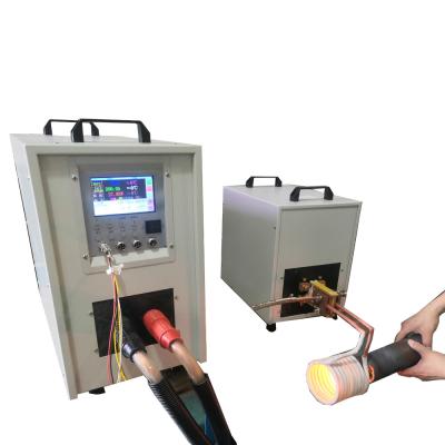 China Máquina de forjamento por indução de média frequência para parafuso de ferro 40KW aquecedor por indução à venda