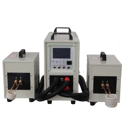 China 40A Induction Soldering Machine 50KHZ High Frequency Induction Heater 2 Transformer with 1 Main Part for sale