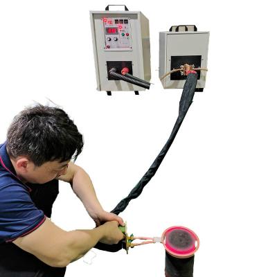 China Simple Handheld High Frequency Induction Heating Machine Of Heat Metals HF-80AB for sale