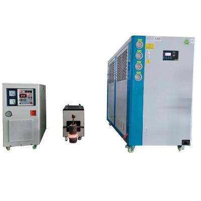 China Inducción de Supply IGBT del fabricante que endurece la máquina de recalcar caliente de recocido con el refrigerador (HF-90AB) en venta