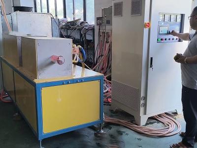China Electricity 600KW Induction Forging Furnace With Water Cooling System For Gears for sale
