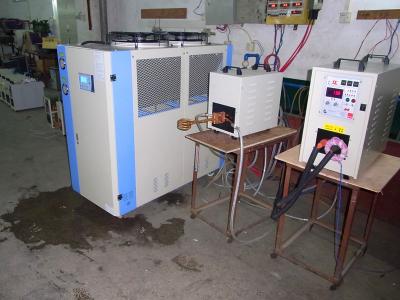 China 25kw High Frequency Induction Heater with Super Audio Frequency / Water Cooling System for sale